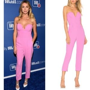 Amanda Uprichard Pink Jumpsuit (Only worn 1 time)